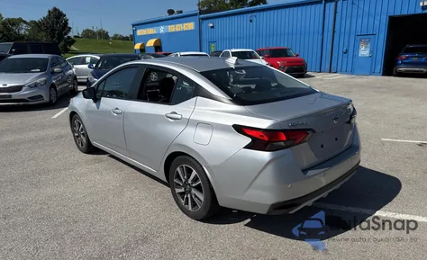 2021 Nissan Versa Sv из США, поврежденный, VIN 3N1CN8EVXML867581